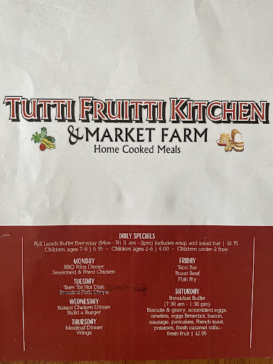 Tutti Fruitti Restaurant and Market Farm - Thumbnail