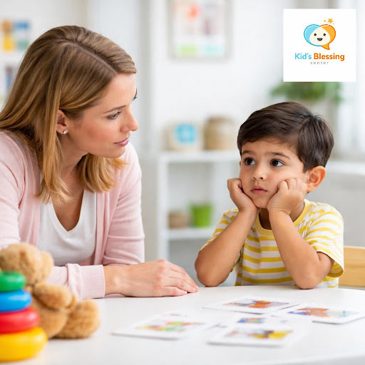 Is your child taking longer to start talking or struggling to express themselves? At Kid's Blessi… post image