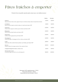 Menu L'Arlequin Saumur Page 3