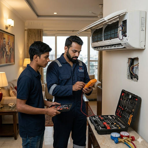 AC Service & Repairing at DC Electrical and RO System. Fast diagnosis, gas refilling, installatio… post image