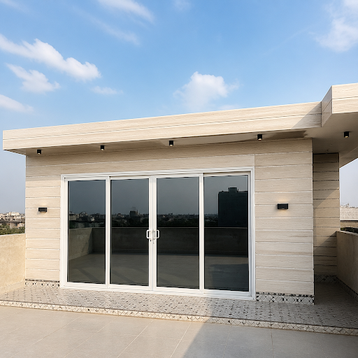 Need smart extra space without heavy construction? PORTA CABIN creates practical rooftop solution… post image
