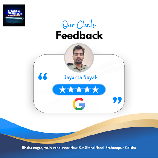 Jayanta couldn't be happier with the top-notch service provided at Sitaram Dormitory, the Best A/… post image