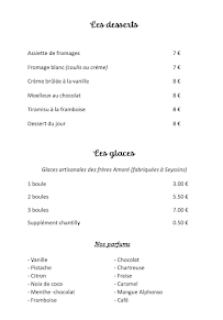 Menu Le Saint Ange Page 2