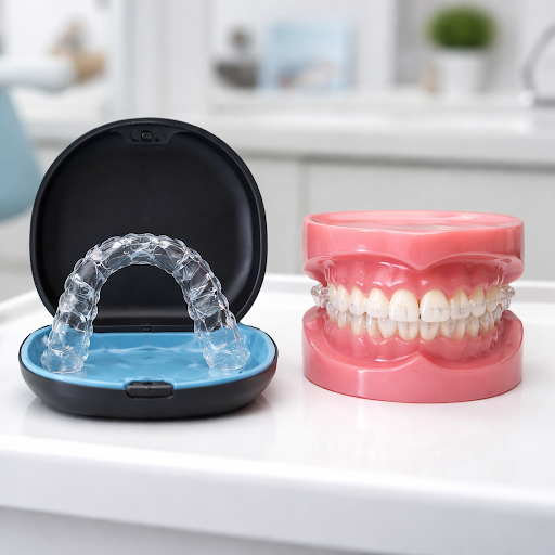 Wondering whether clear aligners or ceramic braces are better for you? At Agrawat Dental in Boriv…