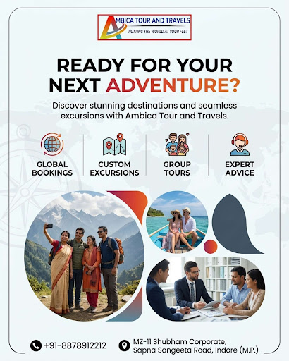 Explore breathtaking destinations and enjoy personalized excursions with Ambica Tour and Travels.… post image