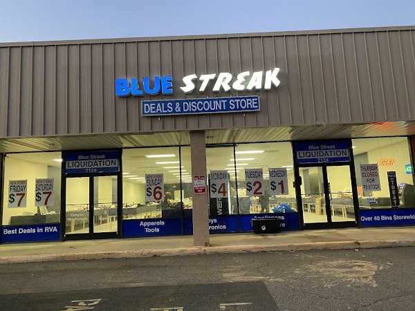 Blue streak liquidation photo 1