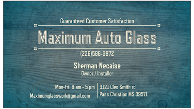 Maximum Auto Glass