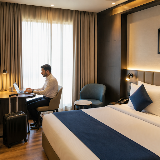 Business trips demand comfort, connectivity, and convenience. Hotel Prime Elvista brings all thre… post image