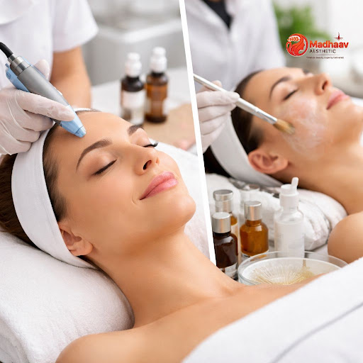 Struggling with dull, uneven skin, acne marks or rough texture? At Madhaav Aaesthetic and Cure vi… post image