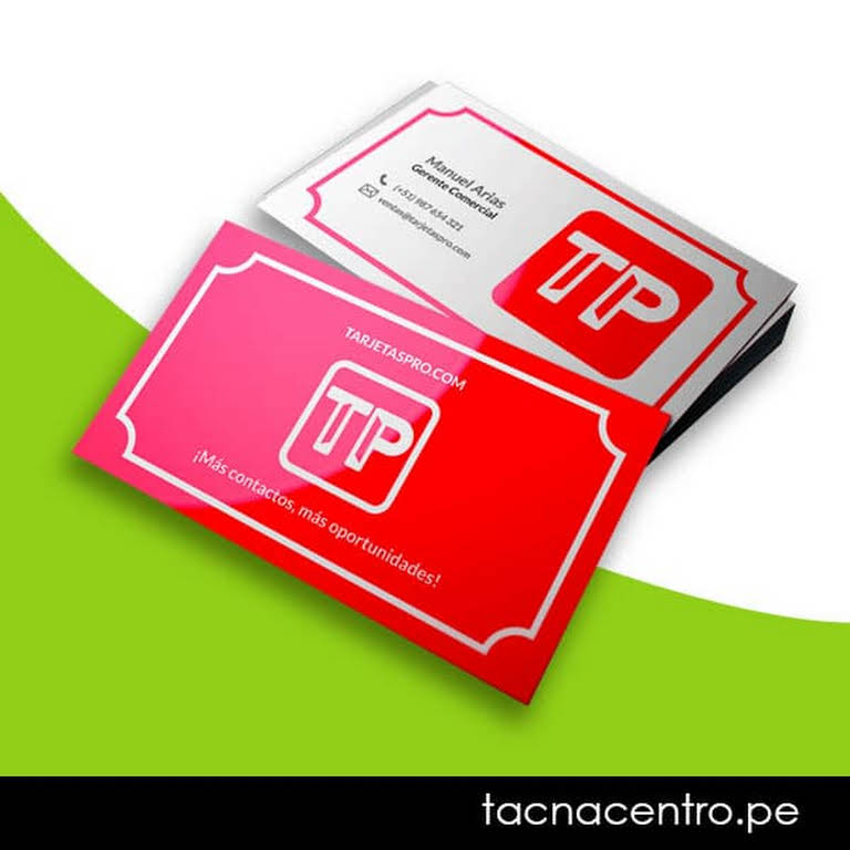 ▷ Etiquetas personalizadas, Tacna Centro