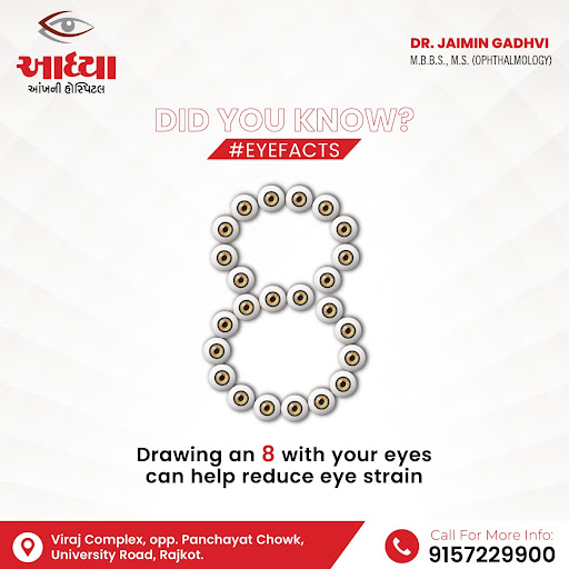 Did you know that a simple eye-drawing exercise like the number 8 can help decrease eye strain an… post image
