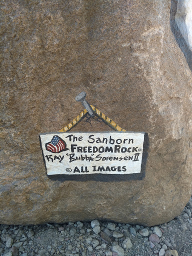 Sanborn Freedom Rock - Thumbnail