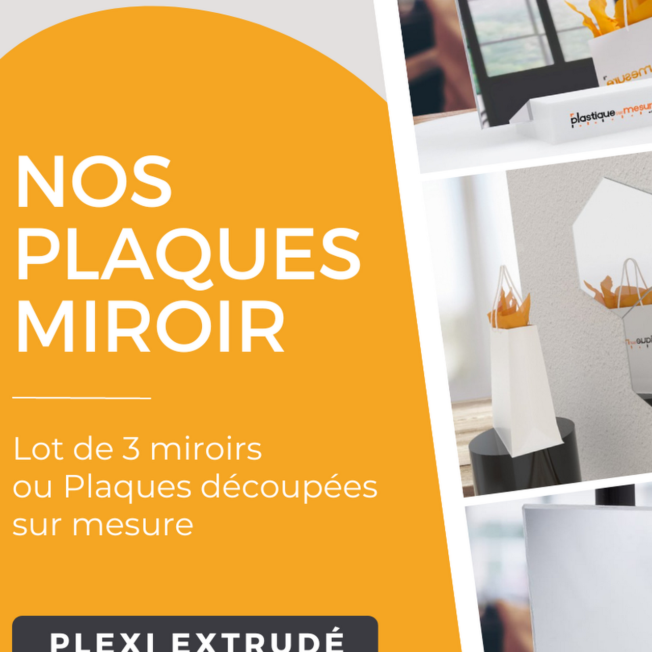 Plaque Plexiglass Jaune Satiné Découpe Sur Mesure