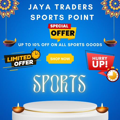 Upto 10% oFF on all Sports Goods