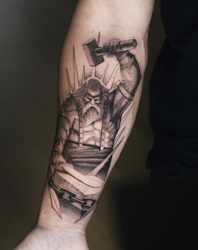 Mroczny Miś Tattoo
