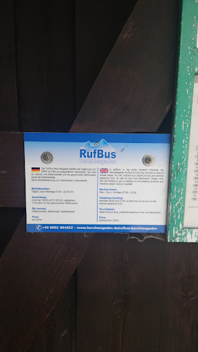 Bushaltestelle Schön Klinik BGL