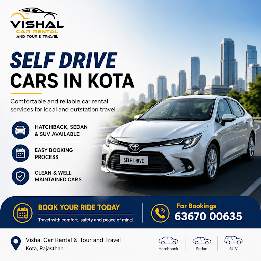 Looking for reliable self-drive car rental services in Kota?