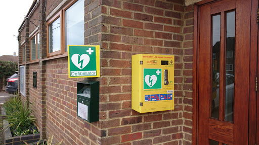 Public use Defibrillator (Bovingdon Memorial Hall) Gallery - United Kingdom
