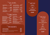 Menu La Madame Rêve - Restaurant et bar Page 1