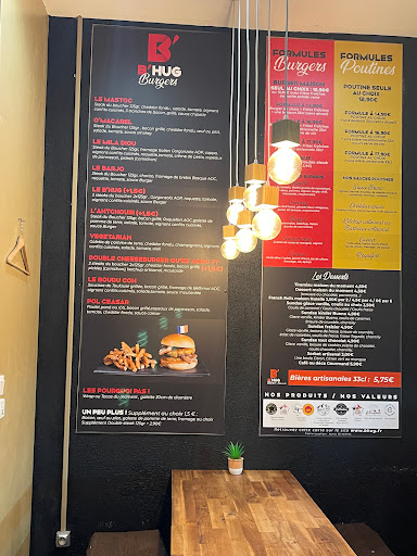 Photo 1 - B'HUG : Restaurant, Burgers, Poutines, Salades, Bières artisanales