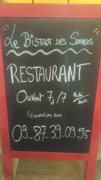Menu Le Bistrot des Sources ( Peillon 06 ) Page 8