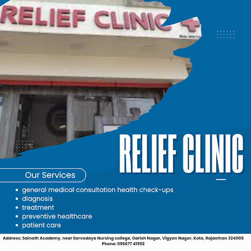 Relief Clinic Kota is a trusted medical clinic in Vigyan Nagar, Kota, providing accessible and pa… post image