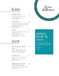 Menu La Cocotte Riviera Page 1