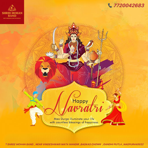 Happy navratri celibrate with dholies and band post image