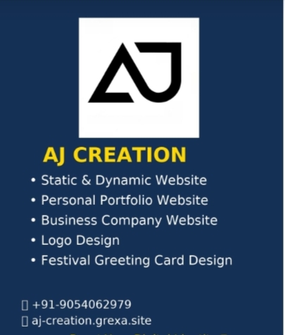 AJ Creation IT Company offers professional digital services including static & dynamic website de… post image