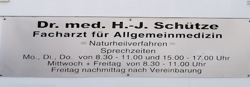 Dr. med. Hans-Joachim Schütze - Thumbnail