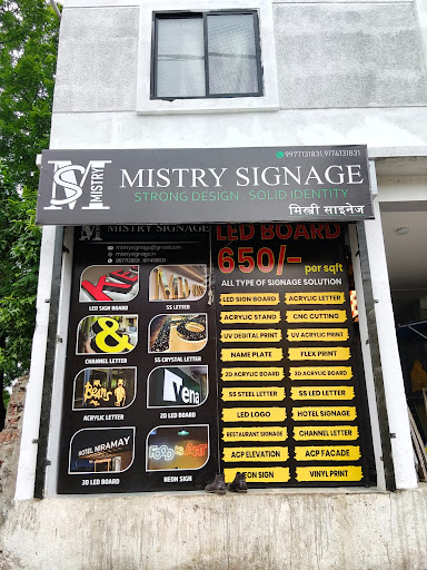 Mistry Signage – Sign Board & LED Signage Manufacturer in Indore post image