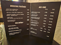 Menu Bistrot Burger Valence Page 1