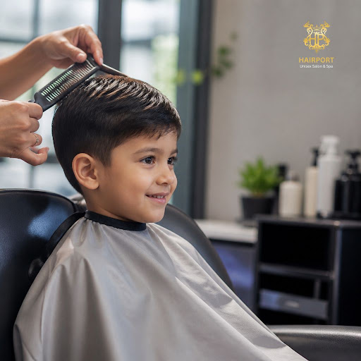 Make your child’s next haircut easy and happy at Hairport Unisex Salon in Rajarajeshwari Nagar, B… post image