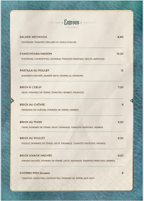 Menu Le Touareg Page 7