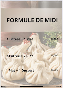 Menu Restaurant Georgien QVEVRI (Les Georgiens) - Paris 75019 - Restaurant traditionnel géorgien - Ouvert le dimanche Page 18