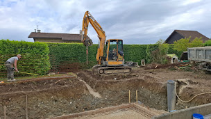 Photo n°1 de FORALP - Terrassement, VRD, Maçonnerie & Piscines à Chênex (Entreprise de VRD)