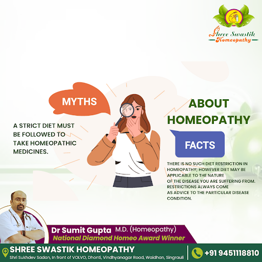 "About Homeopathy: There is no strict diet requirement for taking Homeopathic medicines. While th… post image