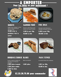 Menu Restaurant L'Ephémère Page 1