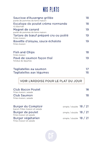 Menu Le Comptoir Foch Page 5
