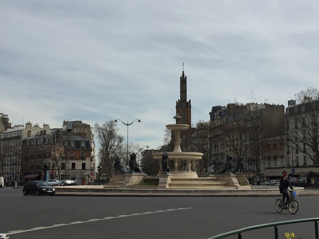 Fontaine aux lions