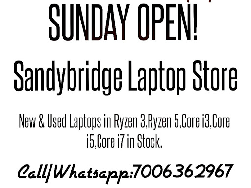 SANDYBRIDGE LAPTOP STORE.  post image