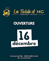 Photo n°17 de La Table d'MG à Marcilloles (Brasserie)