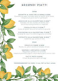 Menu Trattoria Golosino Page 2