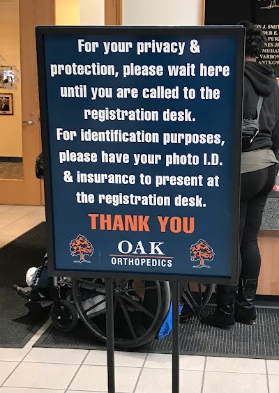 Photos of OAK Orthopedics