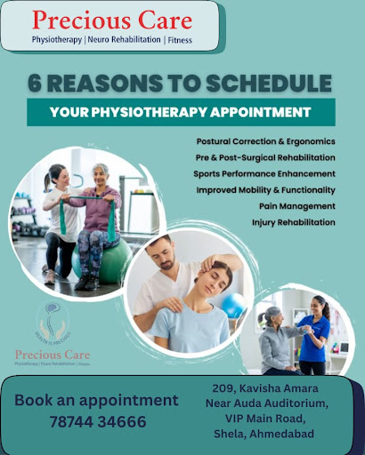 Precious Care Physiotherapy & Neuro Rehabilitation – Shela Ahmedabad