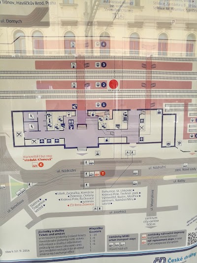 Photos of Brno main station
