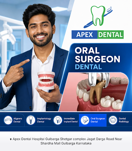 Apex Dental Hospital GULBARGA offers expert oral surgery services by experienced dentists. Our te… post image