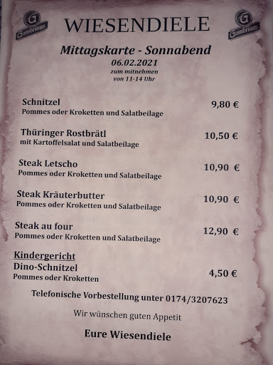 Restaurant Wiesendiele - Visual