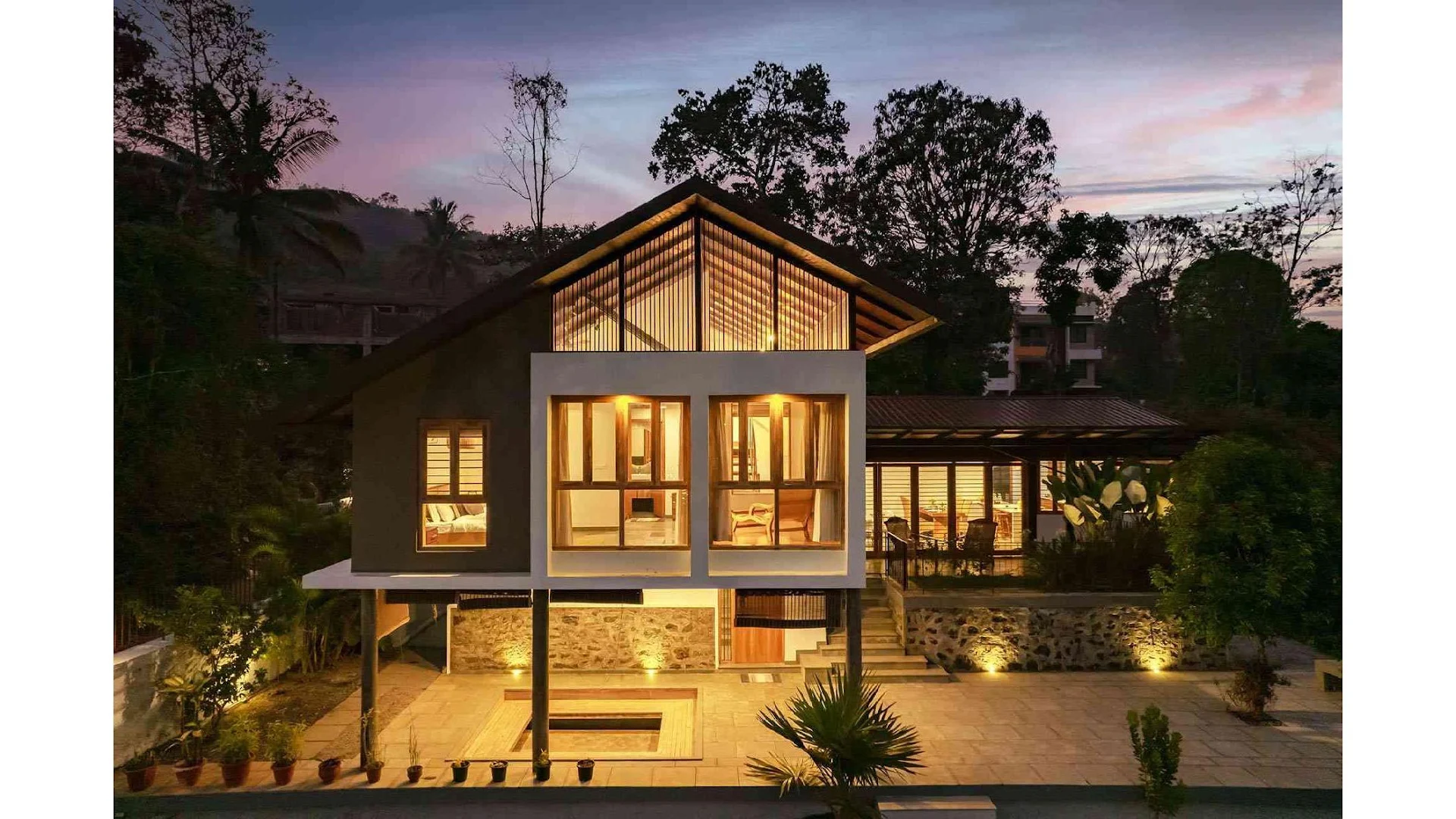 StayVista at Mountain Rain in Pookode | 3 BHK Premium Holiday Home