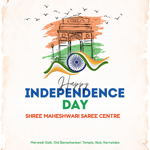 Celebrate Independence Day in traditional Ilkal style! At Shree Maheshwari Saree Centre, we're pr… post image